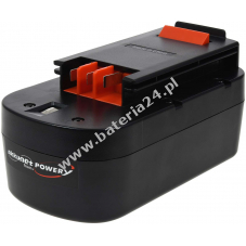 Bateria do wiertarko-wkrtarki udarowej  Black & Decker HP188F2 NiMH